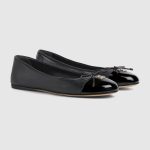 Gucci Women’s ballet flat with Double G - Image 3